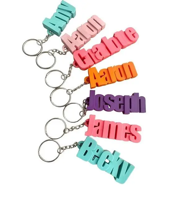 Custom Name KeyChain